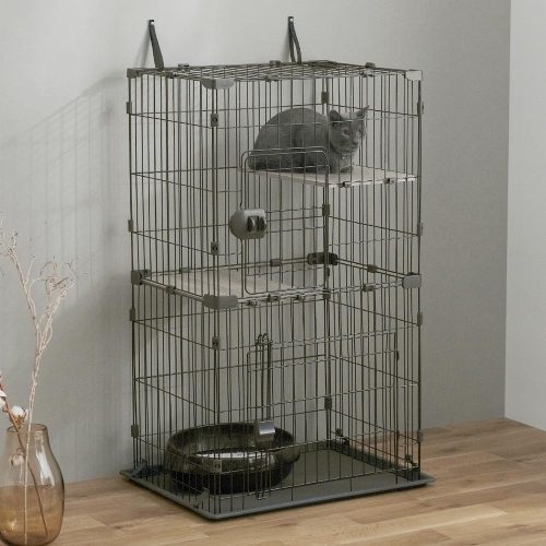 アイリスオーヤマ(IRIS OHYAMA) コンパクトキャットケージ2段 CCC-112