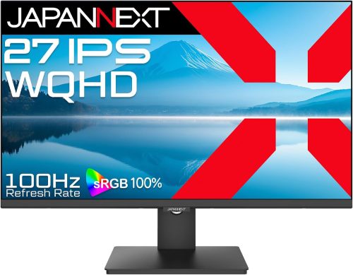 JAPANNEXT 27インチ IPSパネル搭載 WQHD 液晶モニター JN-IPS27Q-C6