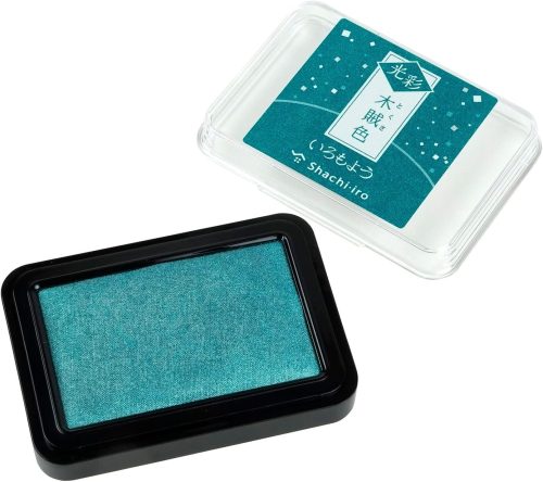 シヤチハタ(Shachihata) いろもよう 光彩 木賊色 HAC-1G-DG