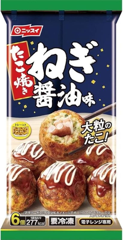 ニッスイ たこ焼き ねぎ醤油味