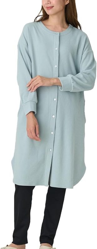 エンジェリーベ(ANGELIEBE) ワッフルフェイス裏起毛×スムースパジャマ