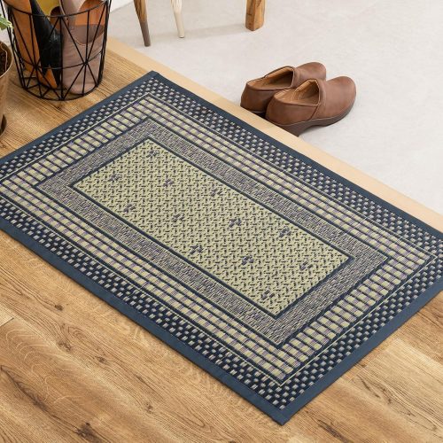 萩原(HAGIHARA) 国産 い草 玄関マット 約70×120cm 屋内