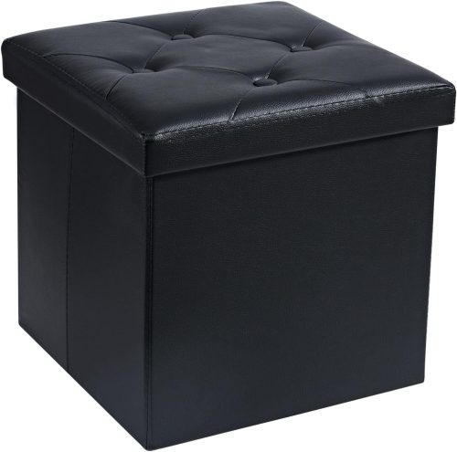 VECELO オットマン 収納スツール M KHD-OB04