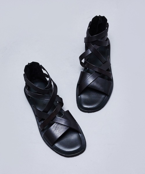 アルフレッドバニスター(alfredoBANNISTER) マルチクロス グラディエーターサンダル