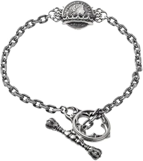 アルテミスキングス(ARTEMIS KINGS) 幸せのクラウンコインブレスレット