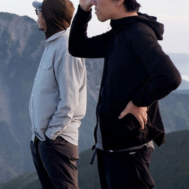 登山ウェアのイメージ