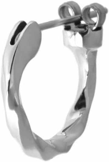 ライオンハート(LION HEART) クロッシングピアス ツイスト シルバー925