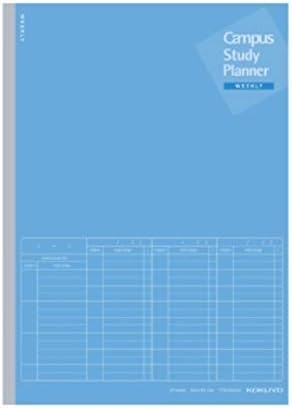 コクヨ(KOKUYO) キャンパス スタディプランナーノート ウィークリー罫 ノ-Y80MW