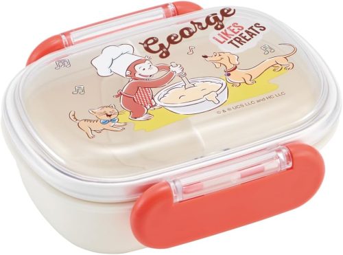 スケーター(Skater) お弁当箱 1段 270ml おさるのジョージ