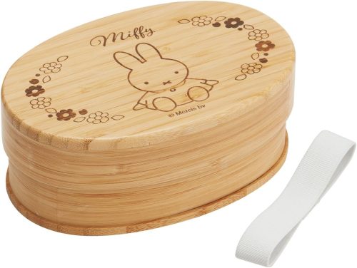 スケーター(Skater) 竹製 ランチ ボックス 600ml ミッフィー