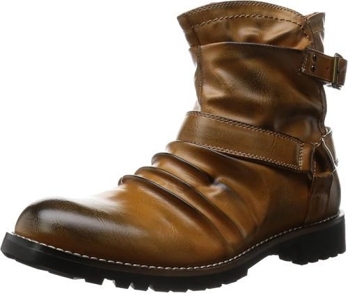 デデス(Dedes) ドレープベルトブーツ