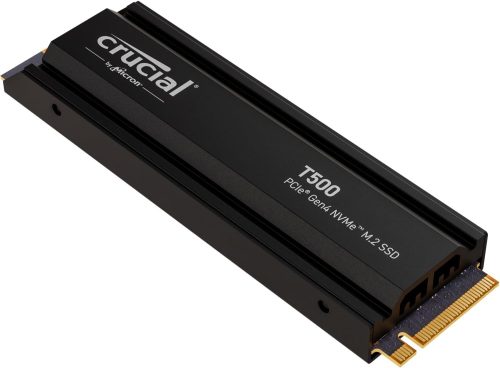 クルーシャル(Crucial) T500 2TB PCIe Gen4 NVMe M.2 SSD with heatsink CT2000T500SSD5