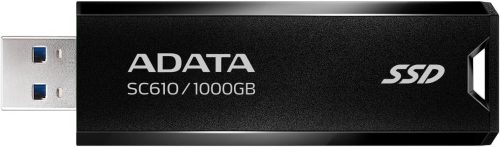 ADATA スティック型SSD SC610-1000G-CBK/RD