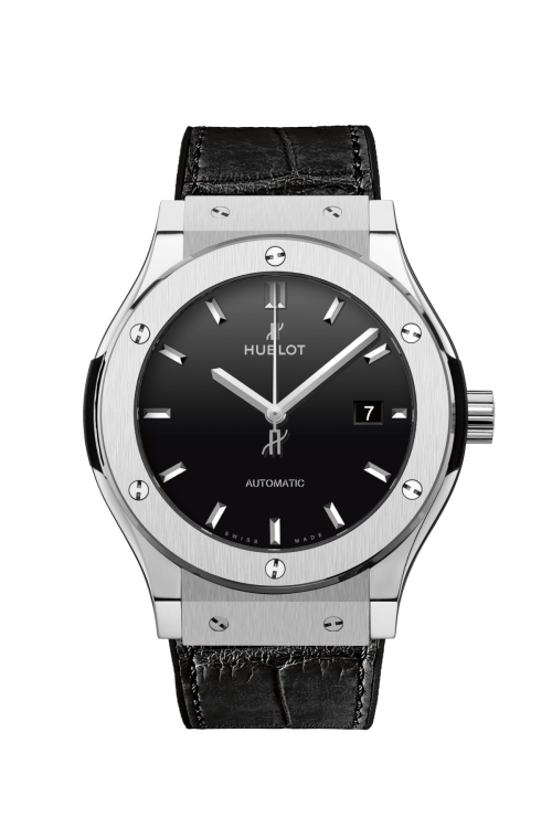 ウブロ(HUBLOT) クラシックフュージョン チタニウム ブラックシャイニー 542.NX.1270.LR
