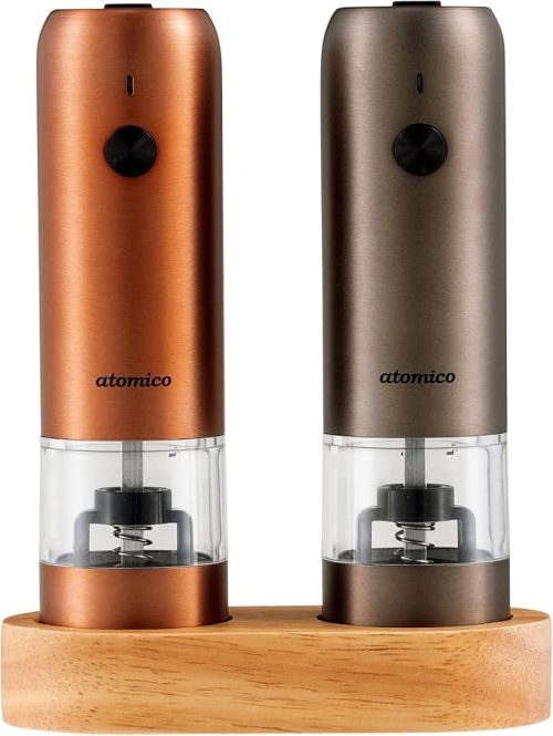 シービージャパン(CB JAPAN) ソルト&ペッパー電動ミル 充電式 atomico