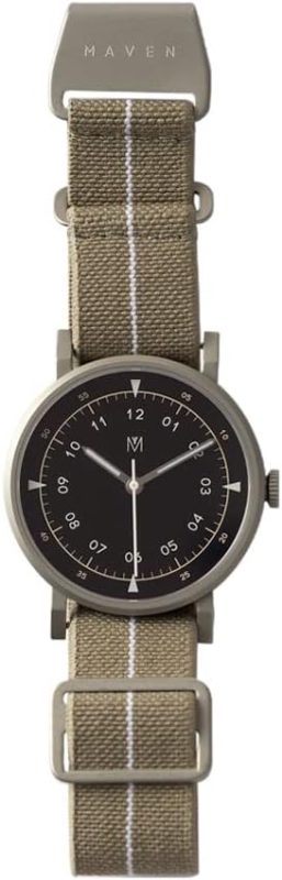 マベンウォッチズ(Maven Watches) MUS-03 KHAKI P 40MM