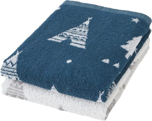 コスギゼン(Kosugizen) ミニバスタオル 北欧調ジャガード