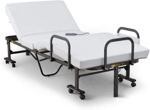 アイリスオーヤマ(IRIS OHYAMA) 折りたたみ電動リクライニングベッド OTB-BDH