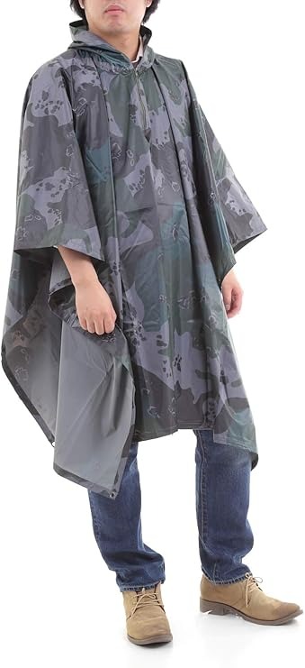 ミリクロス(milicross) ポンチョ 迷彩