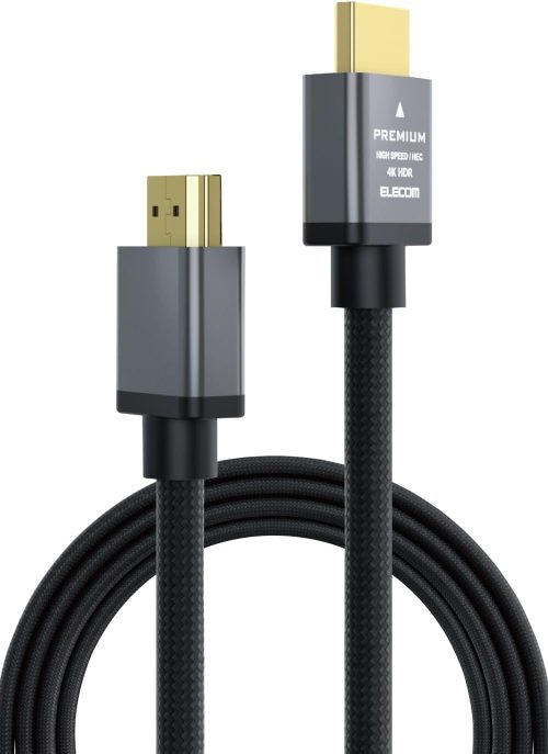 エレコム(ELECOM) PremiumHDMIケーブルアルミコネクタ ECDH-HDP30SBK