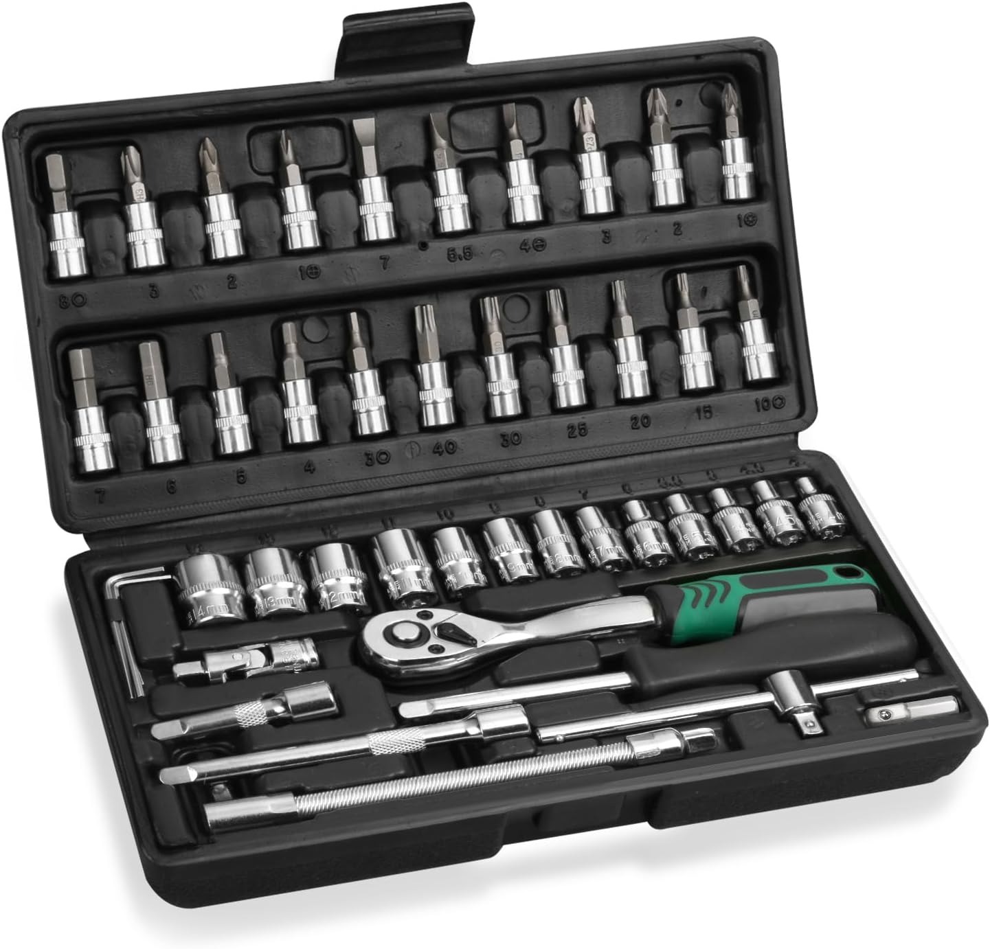 PPRROFORCE ソケットレンチセット 46点組