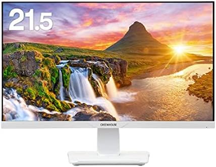 グリーンハウス(GREEN HOUSE) 21.5型ワイド液晶 GH-LCW22L-WH