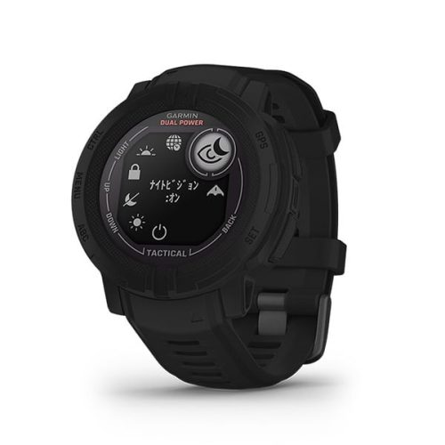 ガーミン(GARMIN) Instinct 2 Dual Power Tactical Edition