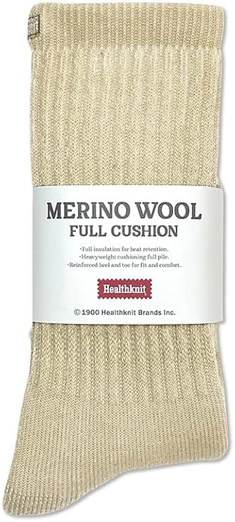 ヘルスニット(Healthknit) メリノウール 1Pソックス