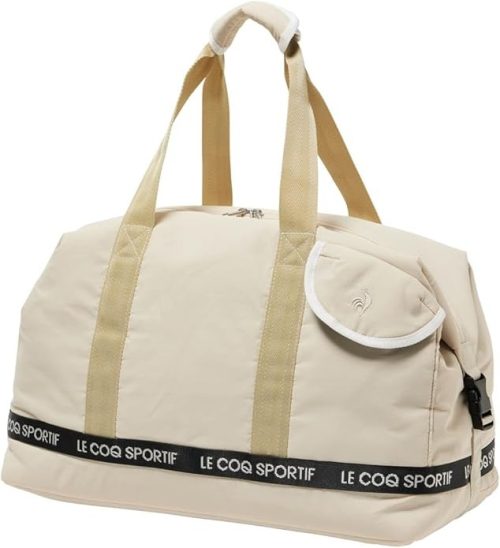 ルコックスポルティフ(le coq sportif) フラップポケットデザイン ボストンバッグ 背面シューズポケット付き LG5FBB01L