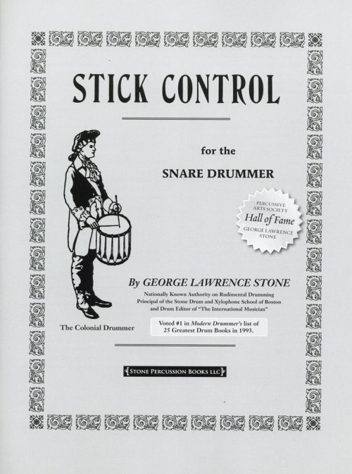 Alfred Publishing Co.  Stick Control for the Snare Drummer