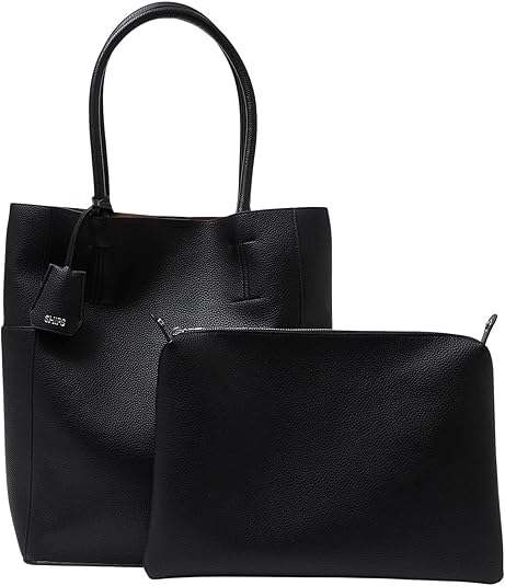 シップス(SHIPS) 合成皮革 ヴァーティカル ビズ トート バッグ