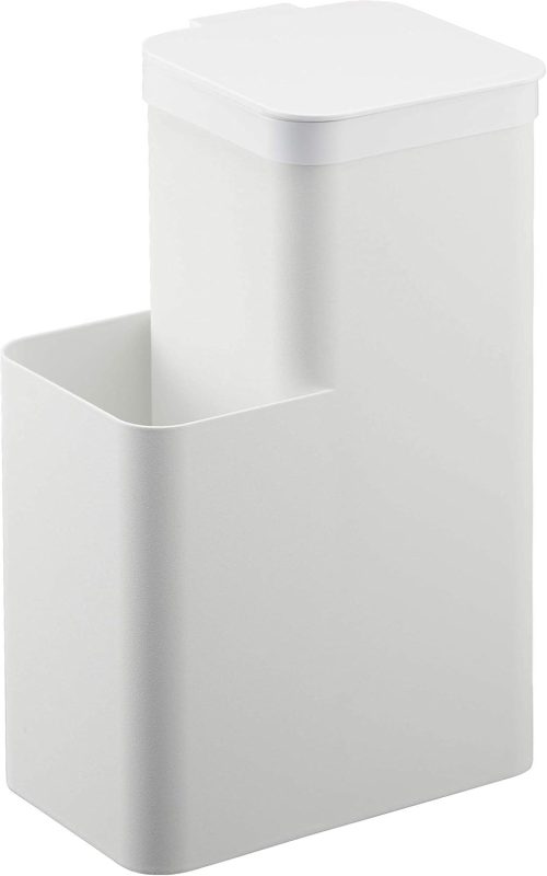 山崎実業 収納付きトイレポット タワー