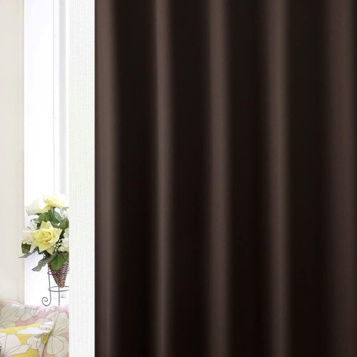 満天カーテン 遮光無地カーテン