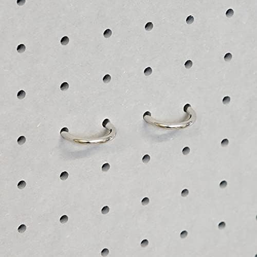 八幡ねじ 有孔ボード 差し込みラウンドフック P25 4個入