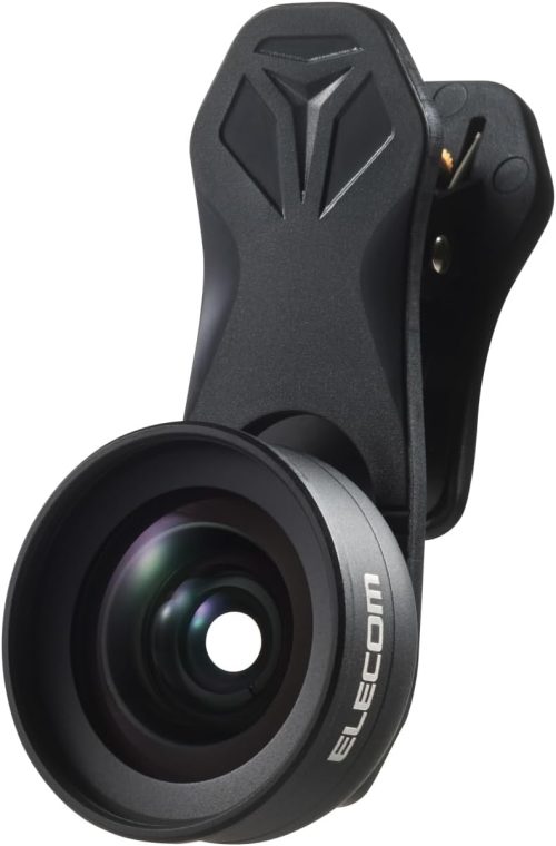 エレコム(ELECOM) エレコム スマホ 広角レンズ 0.4倍 P-SLW04BK