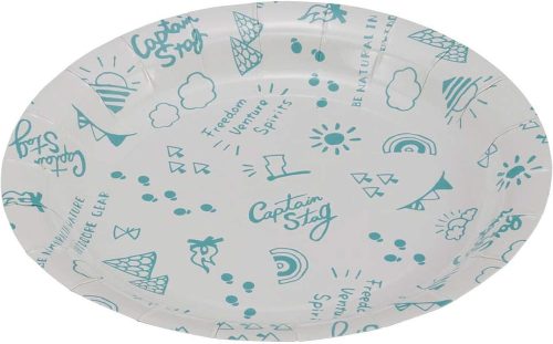 キャプテンスタッグ(CAPTAIN STAG) ブランシュ ペーパープレート 18cm 6枚入 UT-100