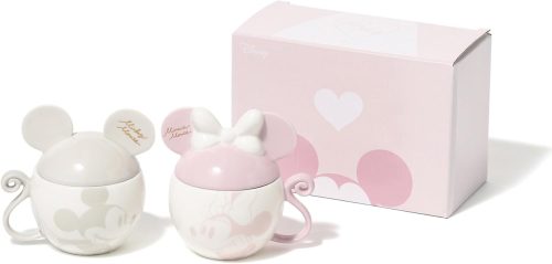 フランフラン(Francfranc) ディズニー ペアマグ モチーフ ピンク×グレー 1101090034841
