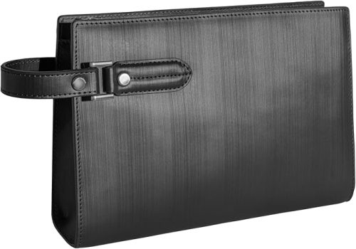 ドンテポーナ(Dom Teporna) バイナルレザー セカンドバッグ