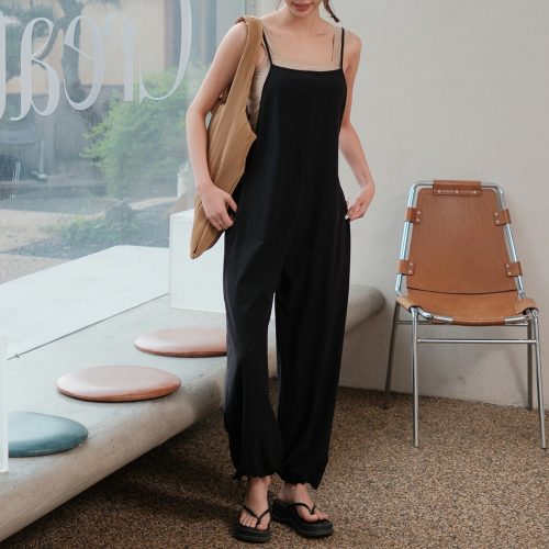 テディショップ(TeddyShop) バッククロスサロペ+ビスチェビキニセット