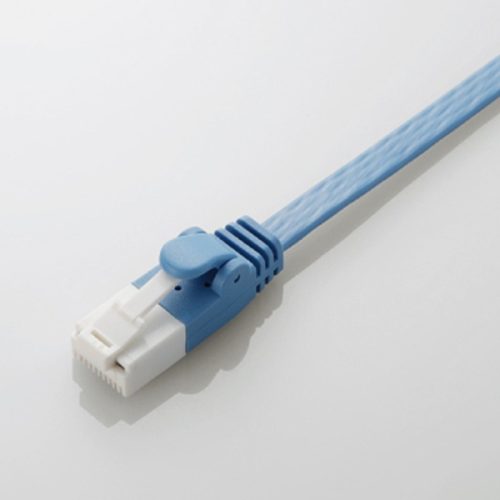 エレコム(ELECOM) Cat6 LANケーブル フラット・ツメ折れ防止 LD-GFT/BU10