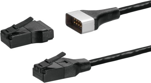 サンワサプライ(SANWA SUPPLY) マグネット脱着式 カテゴリ6A LANケーブル KB-SL6ABA-01BK