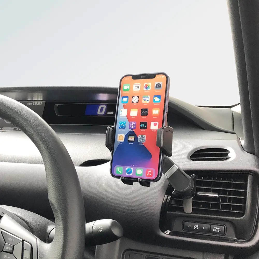 ☆充電スマホホルダースタイリッシュ、車内の最適アイテム2025年12月