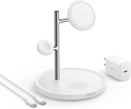 アンカー(ANKER) MagGo Wireless Charging Station 3-in-1 Stand B25M3N