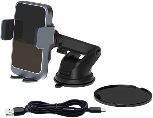 星光産業 ワイヤレス充電自動開閉ホルダー EC-242