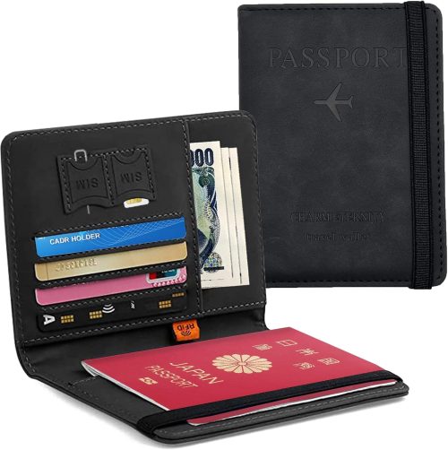 Hueapion スキミング防止 パスポートケース