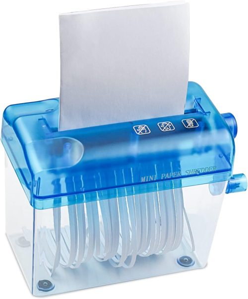 JIKIOU ミニハンドシュレッダー