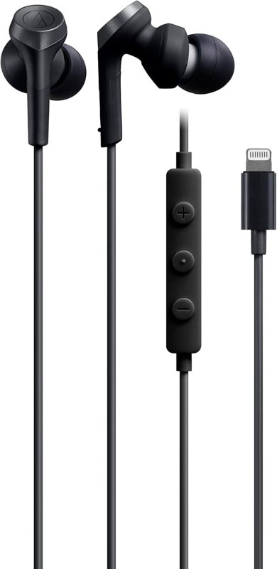 オーディオテクニカ(audio-technica) Lightning用イヤホン ATH-CKS330Li
