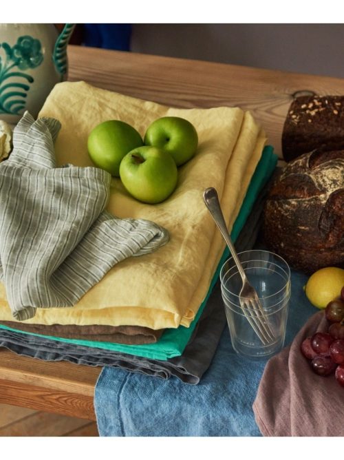 トゥモローランド(TOMORROWLAND) プレーンリネン テーブルクロス