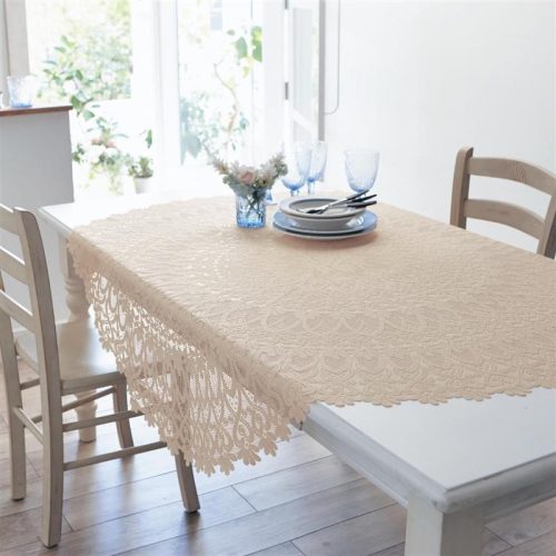 ベルメゾン(BELLE MAISON) レースのテーブルクロス