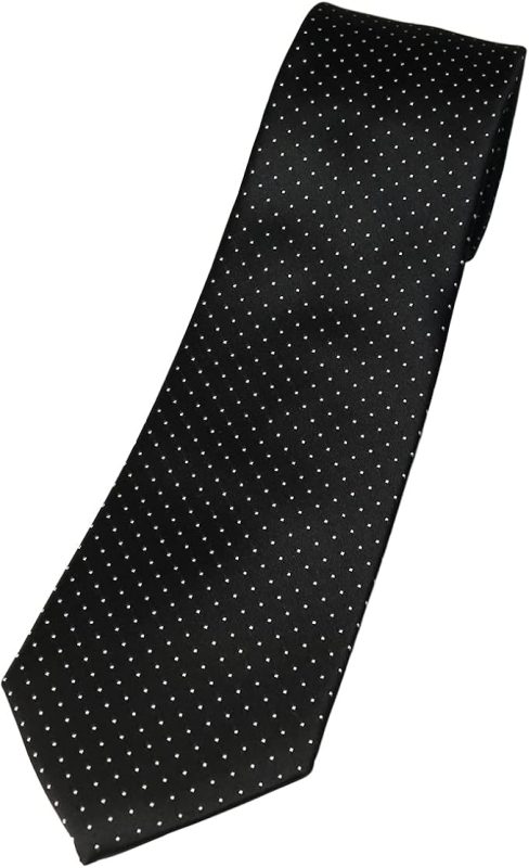 フェアファックス(FAIRFAX) サテン織りピンドットタイ